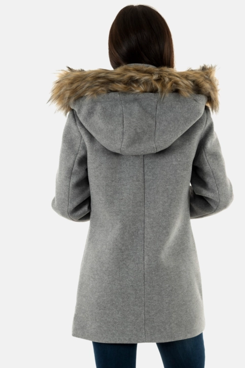 manteaux only new erica medium grey melange