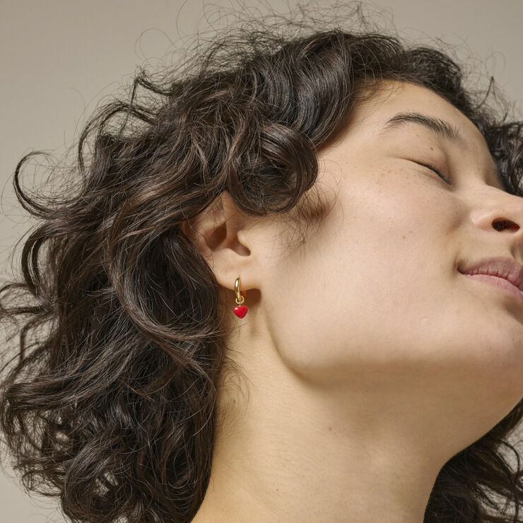 ENAMEL Copenhagen Hoops, Amore Red