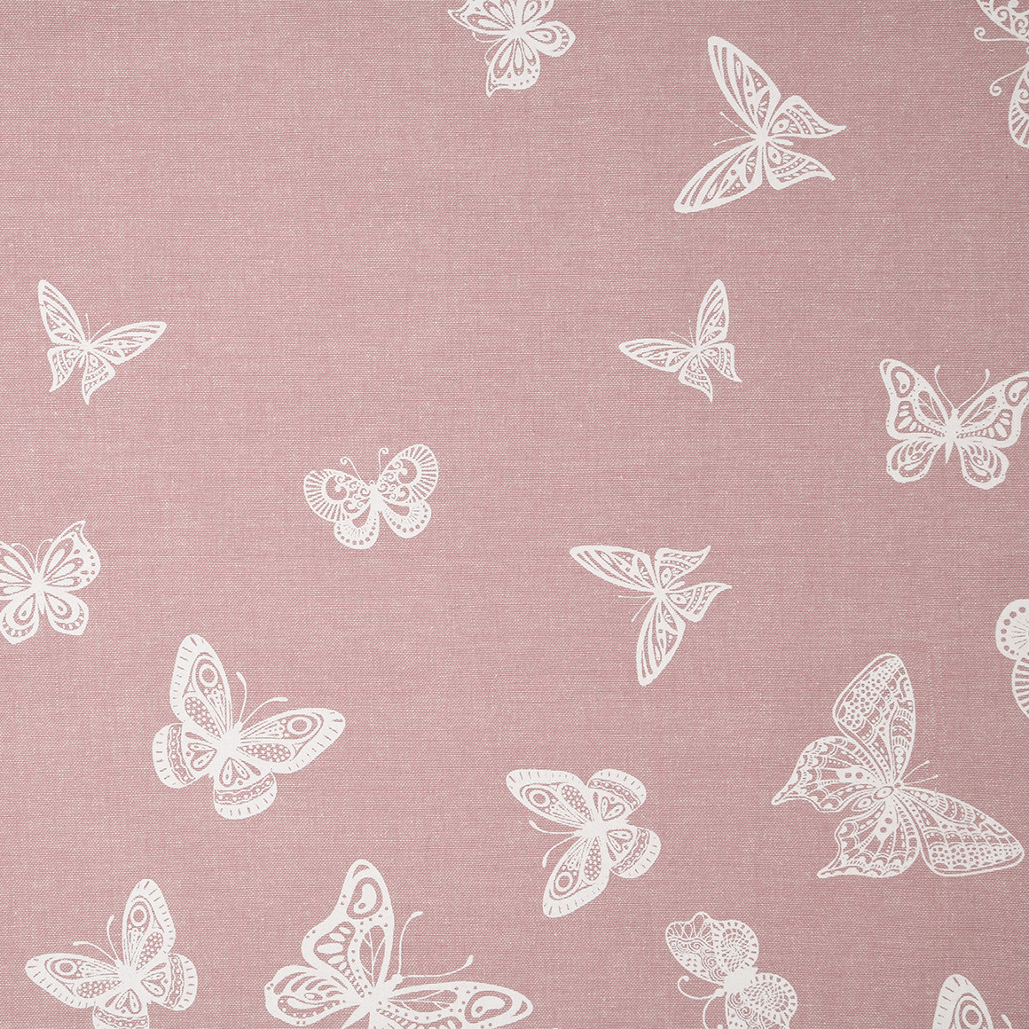 My Home Tischdecke mit Schmetterlingen rosa