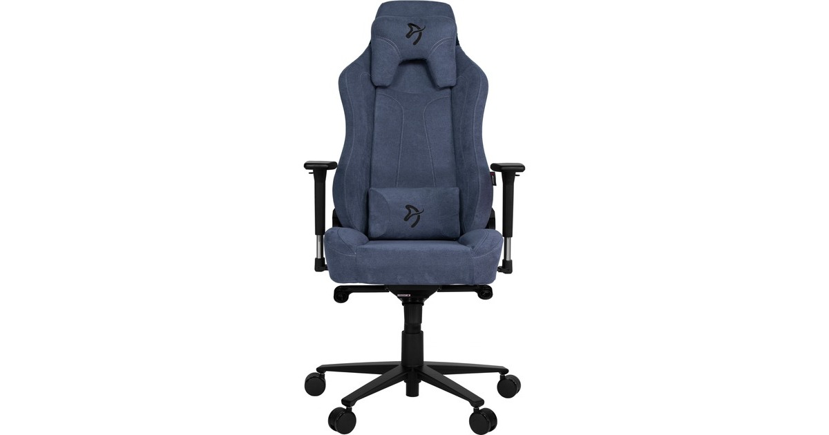 ArozziVernazza Soft Fabric - Blue gamestoel  (Blauwgrijs)