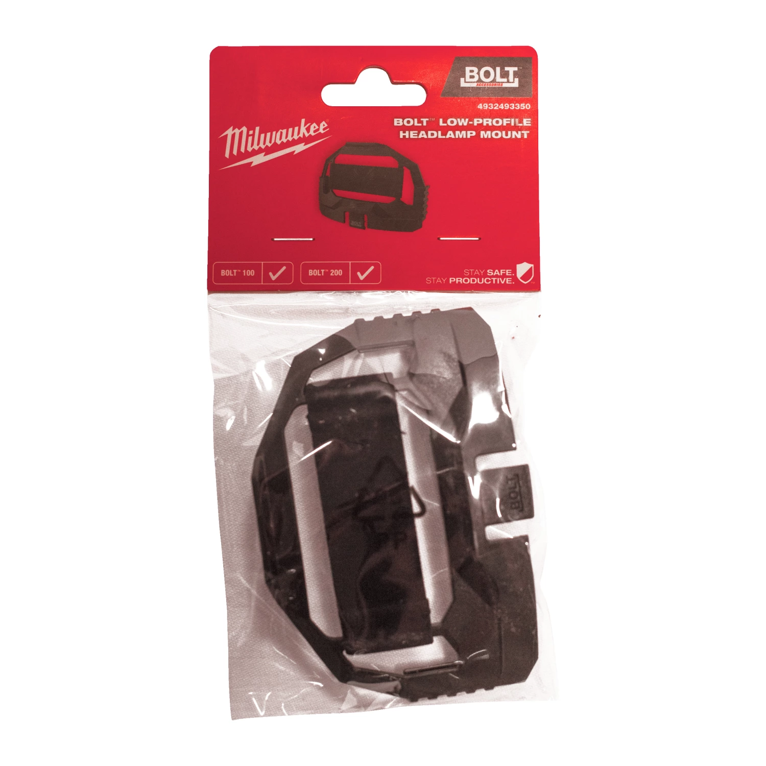 Milwaukee 4932493350 BOLT™ Low Profile Hoofdlamp bevestiging