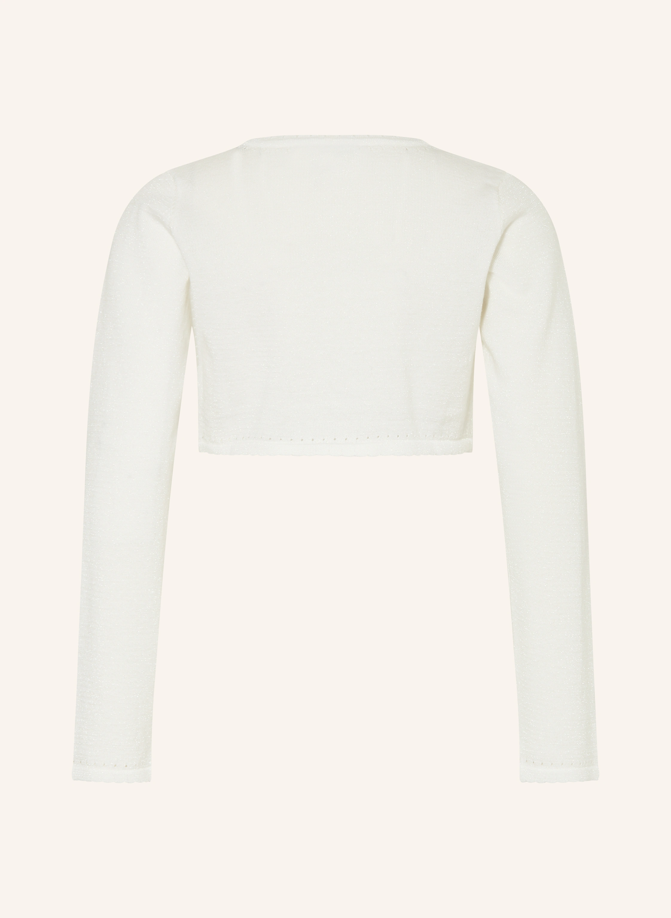 DANAMADE Bolero mit Glanzgarn