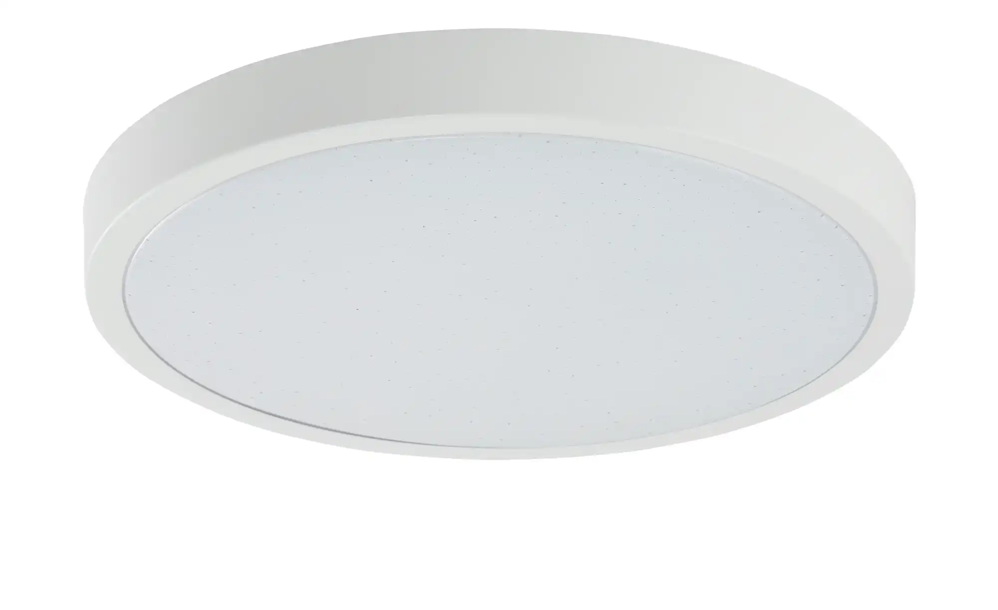 KHG LED-Deckenleuchte, weiß mit Sterneneffekt