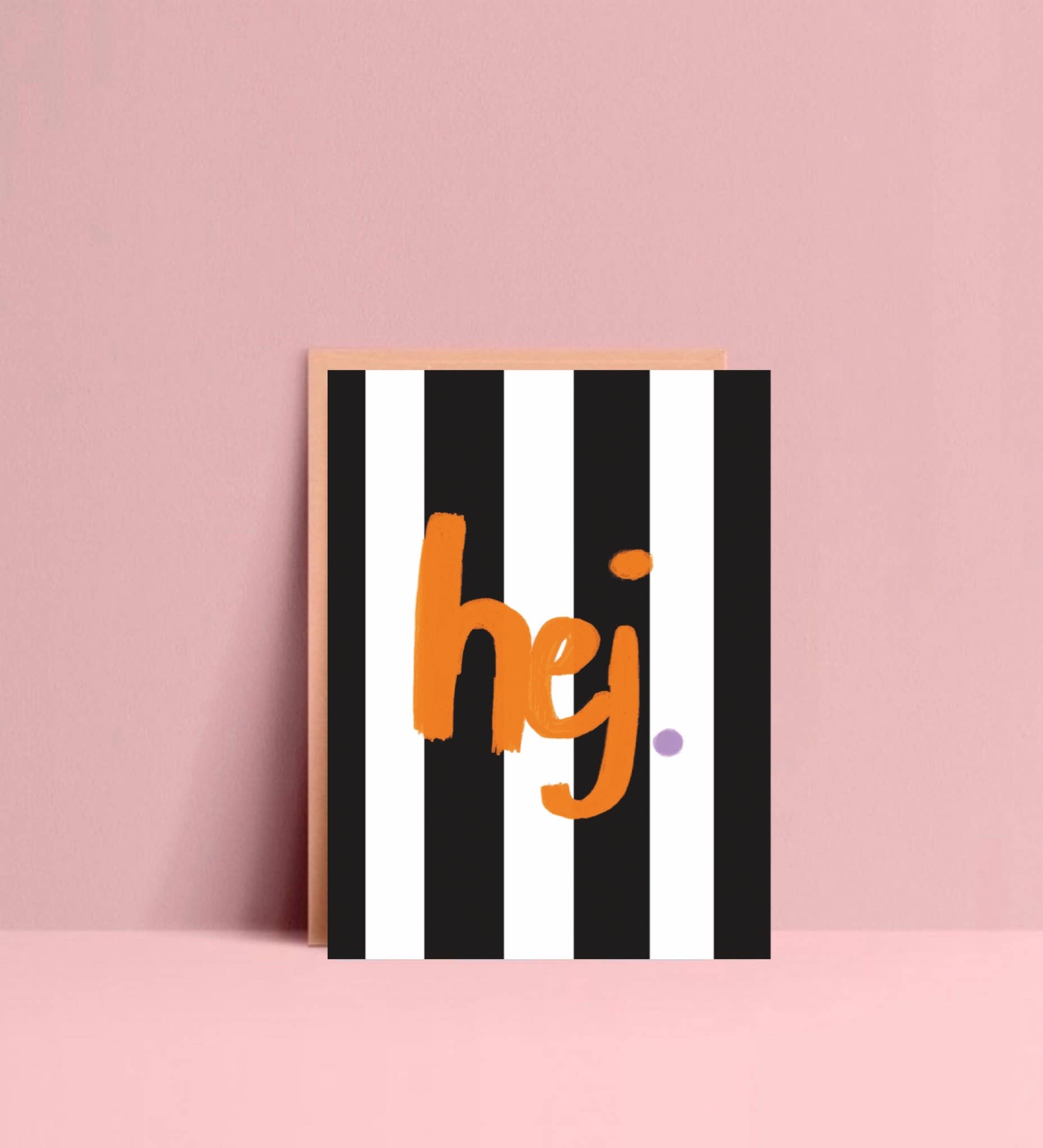 Postkarte *Hej*