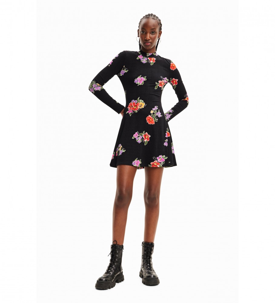 Vestido preto Desigual Petony