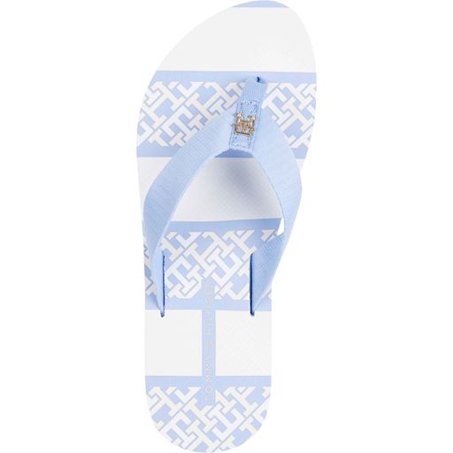 Tommy Hilfiger Essential Webbing Sandaler, Lyseblå, 36