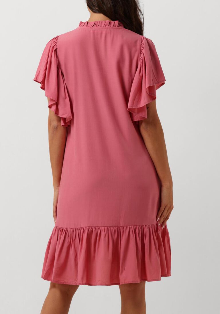 roze co'couture mini jurk tora frill dress