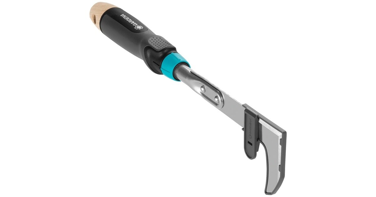 GARDENAEcoLine Onkruidsteker voor de Patio voegenkrabber  (Zwart/turquoise, 17704-20)