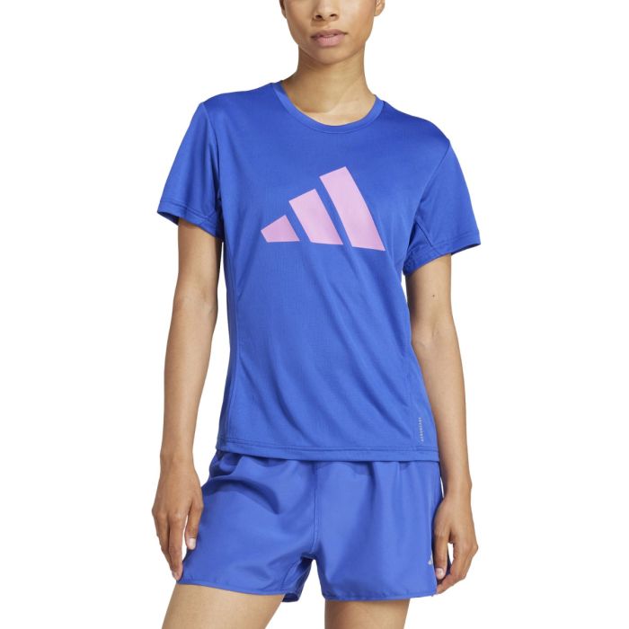 adidas Dame T-shirts Run It Tee Lilla