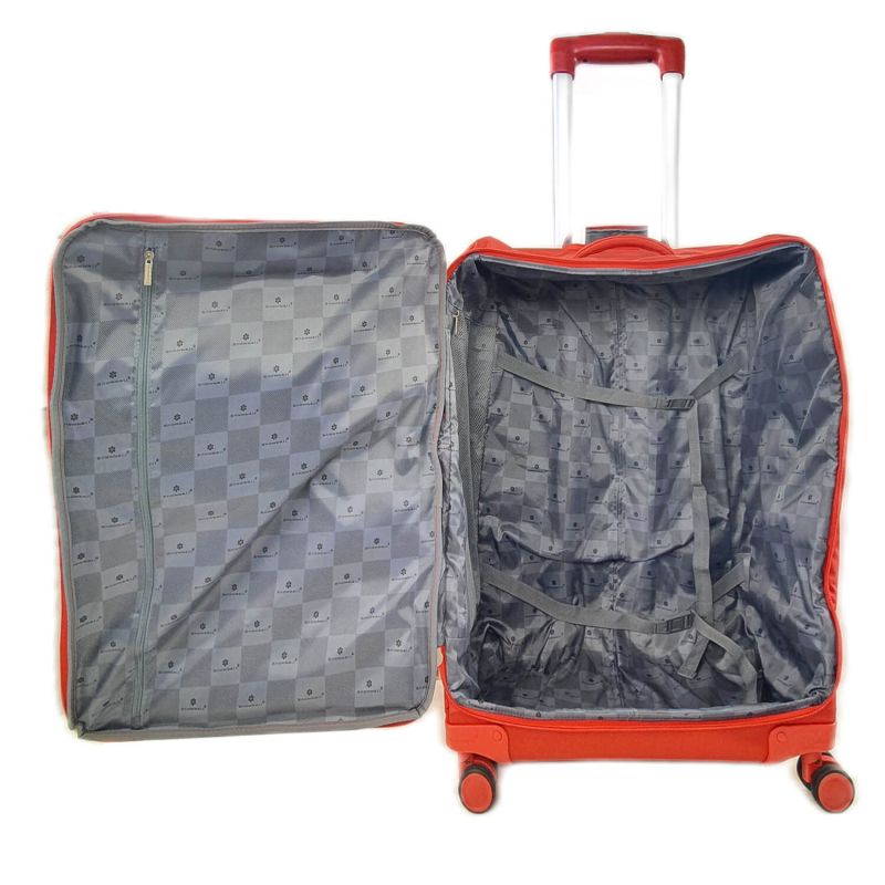Valise souple 28105A 77 cm Rouge