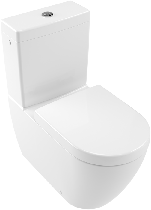 Villeroy & Boch Subway 2.0 randloos duoblok toilet wit glans