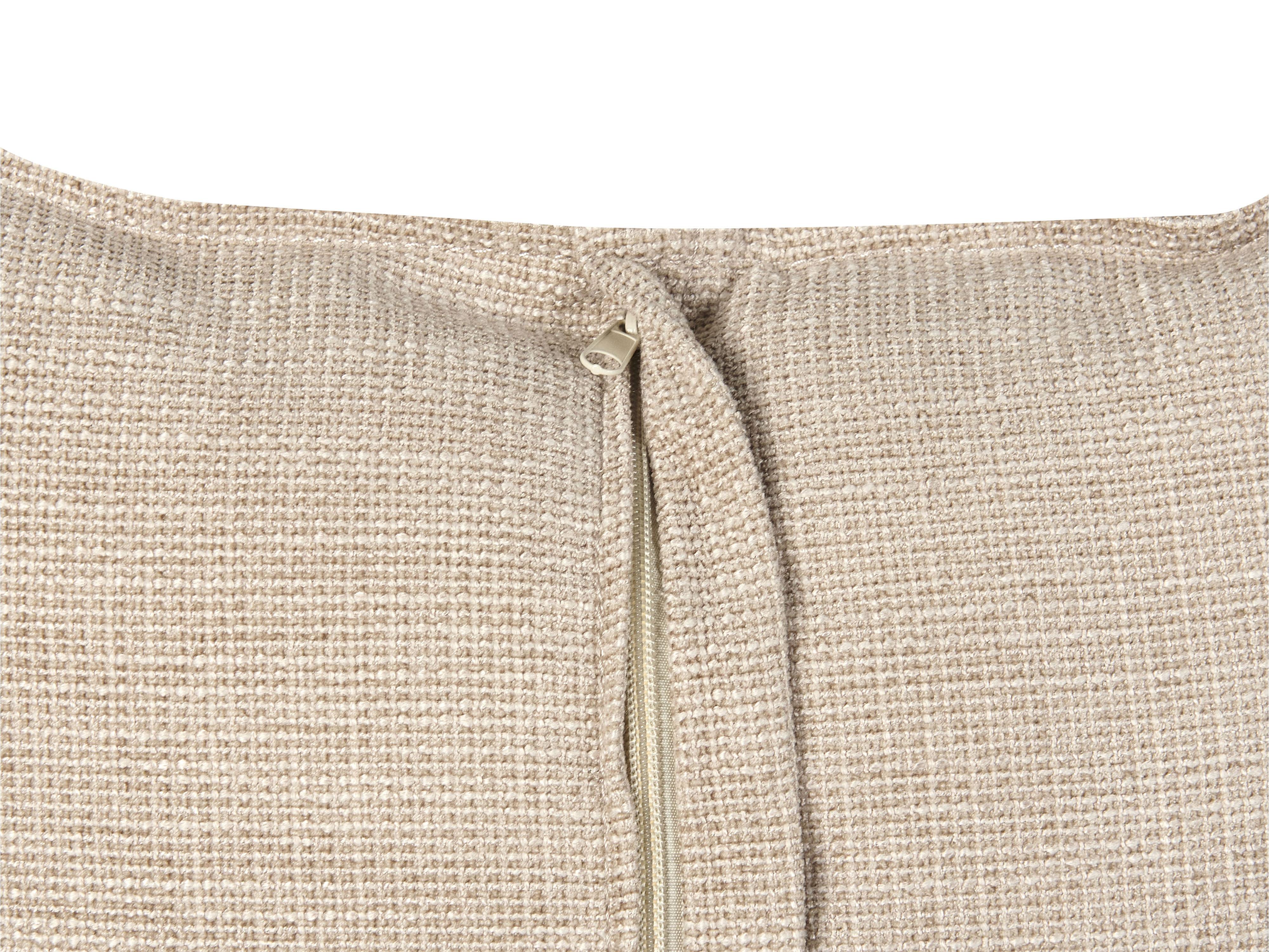 Hoekbank 3-zits SERSAN Chenille Beige rechtszijdig