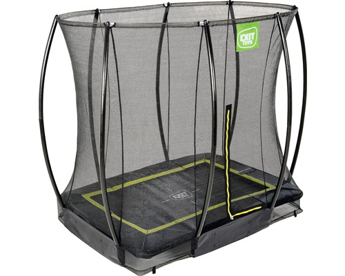 EXIT Silhouette In-Ground Trampoline 214 x 153 cm Zwart
