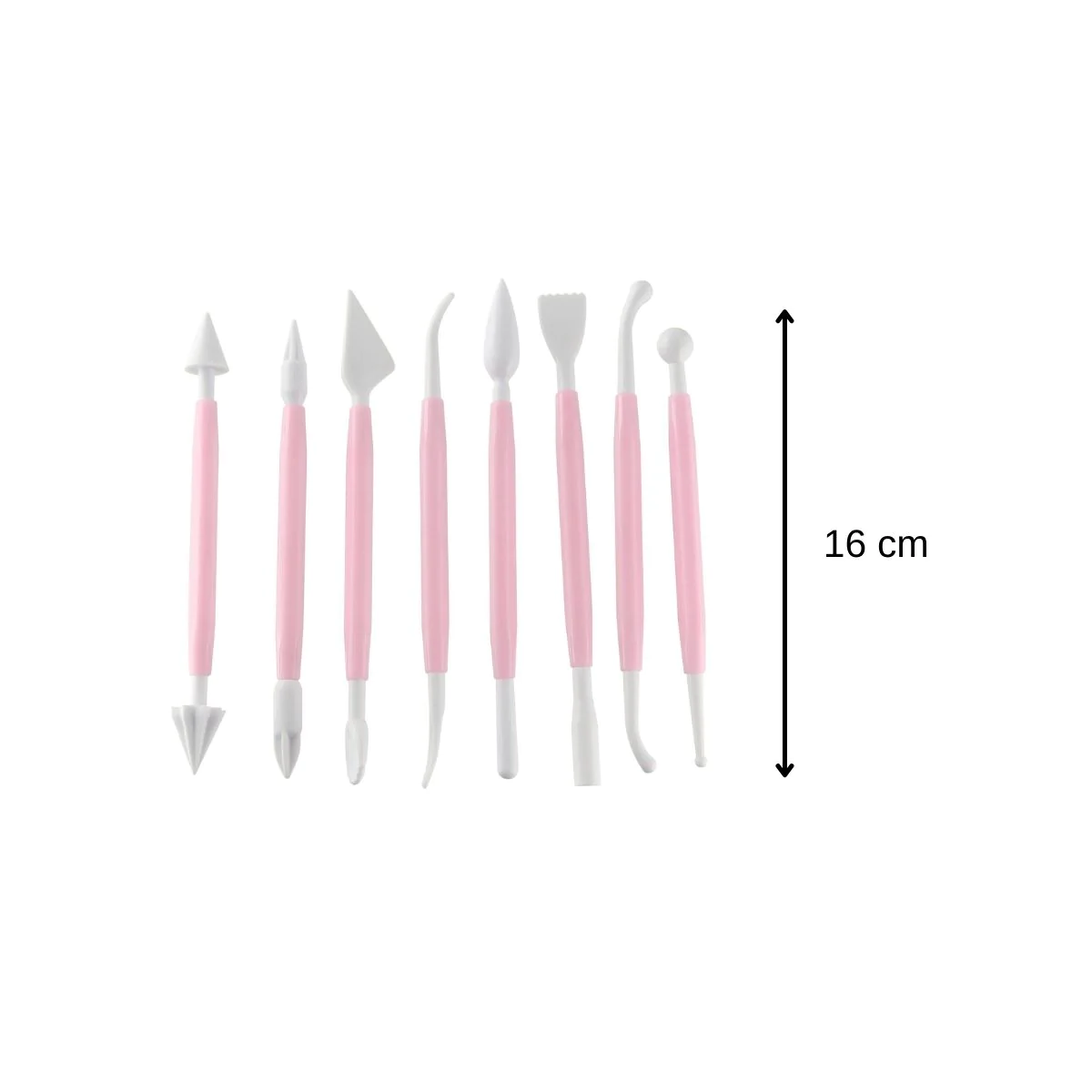 Set de 8 outils pour modeler la pâte à sucre Candy Zenker