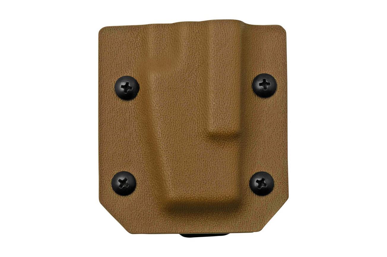Clip And Carry Kydex Sheath Buck 110, 112, Brown BUCK110-112-BRN riemholster