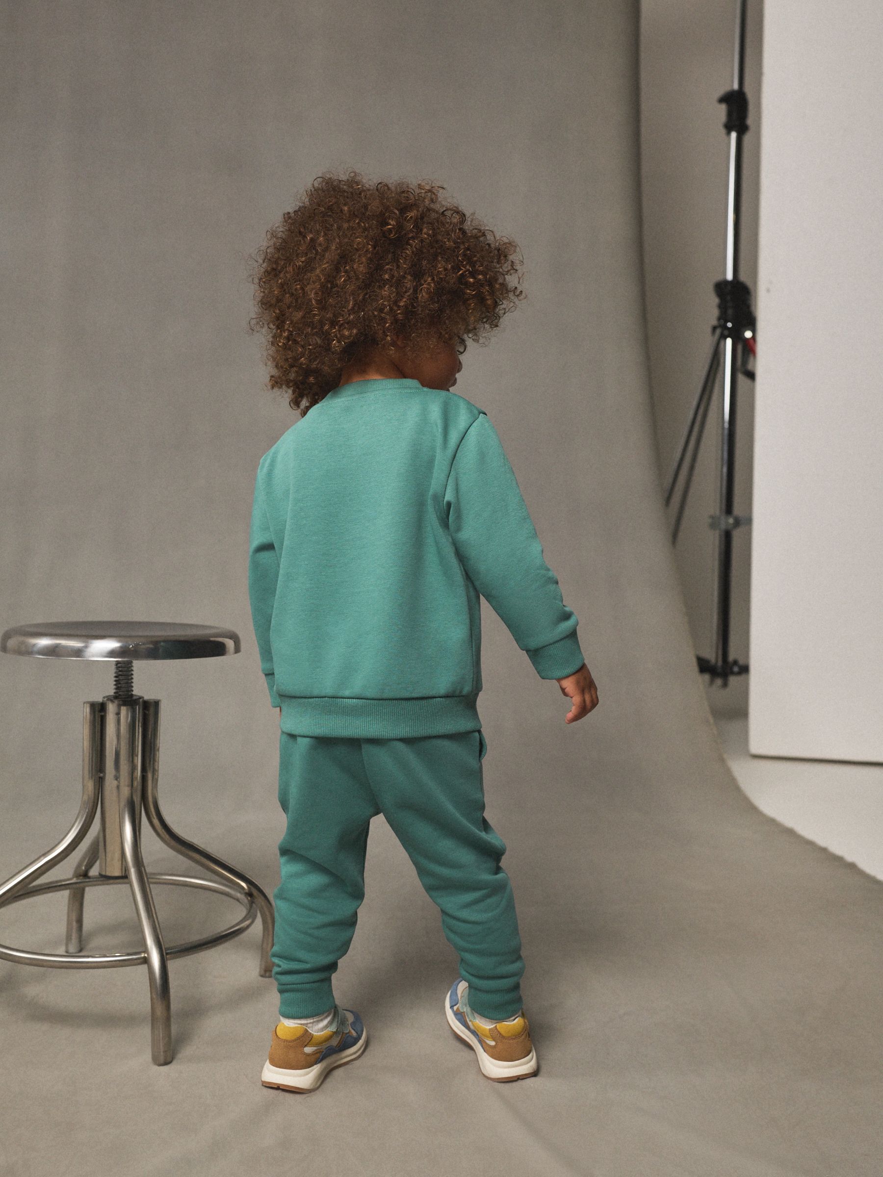Groen - Set met sweatshirt en joggingbroek (3mnd-7jr)