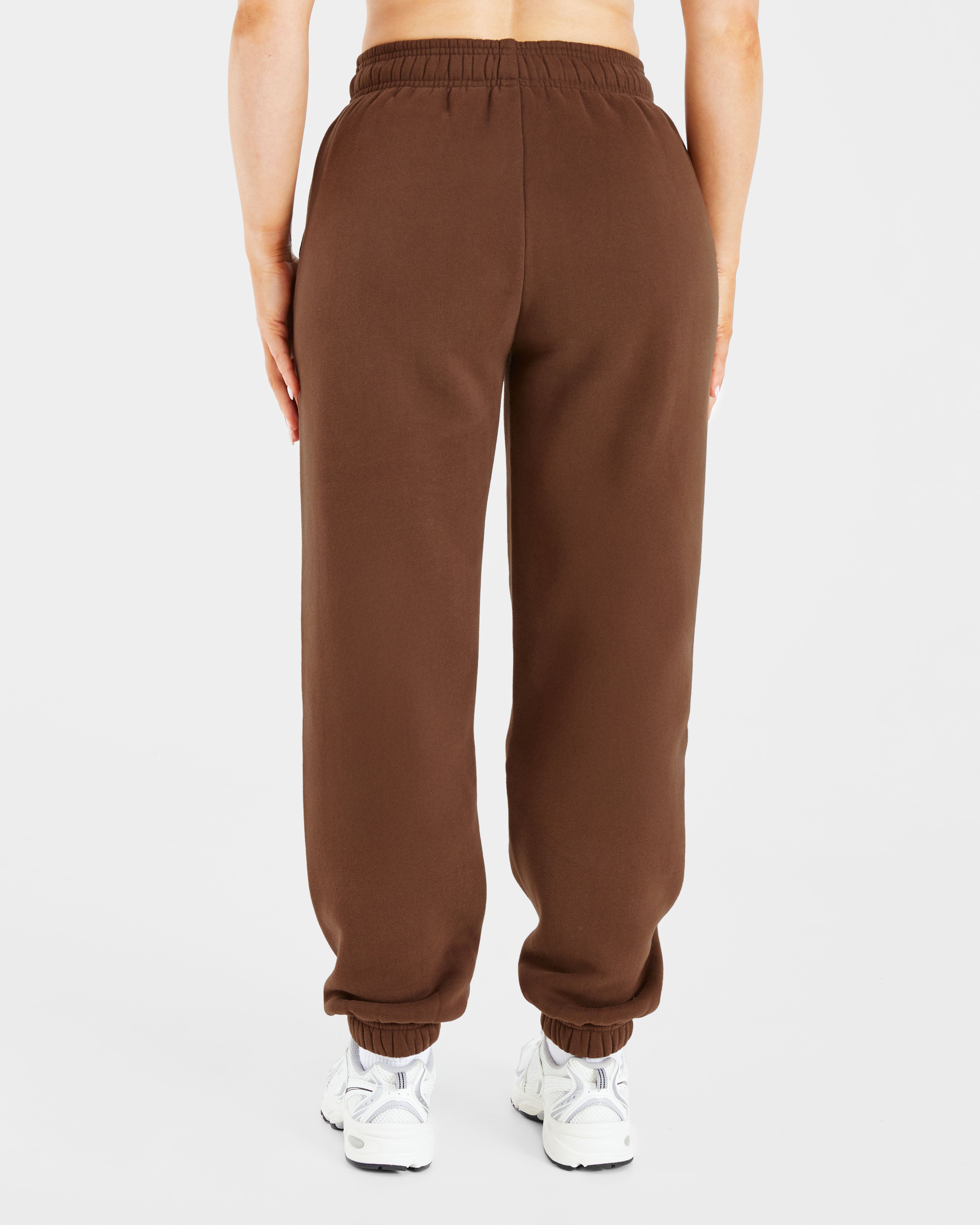 Retro Embroidered Oversized Joggers