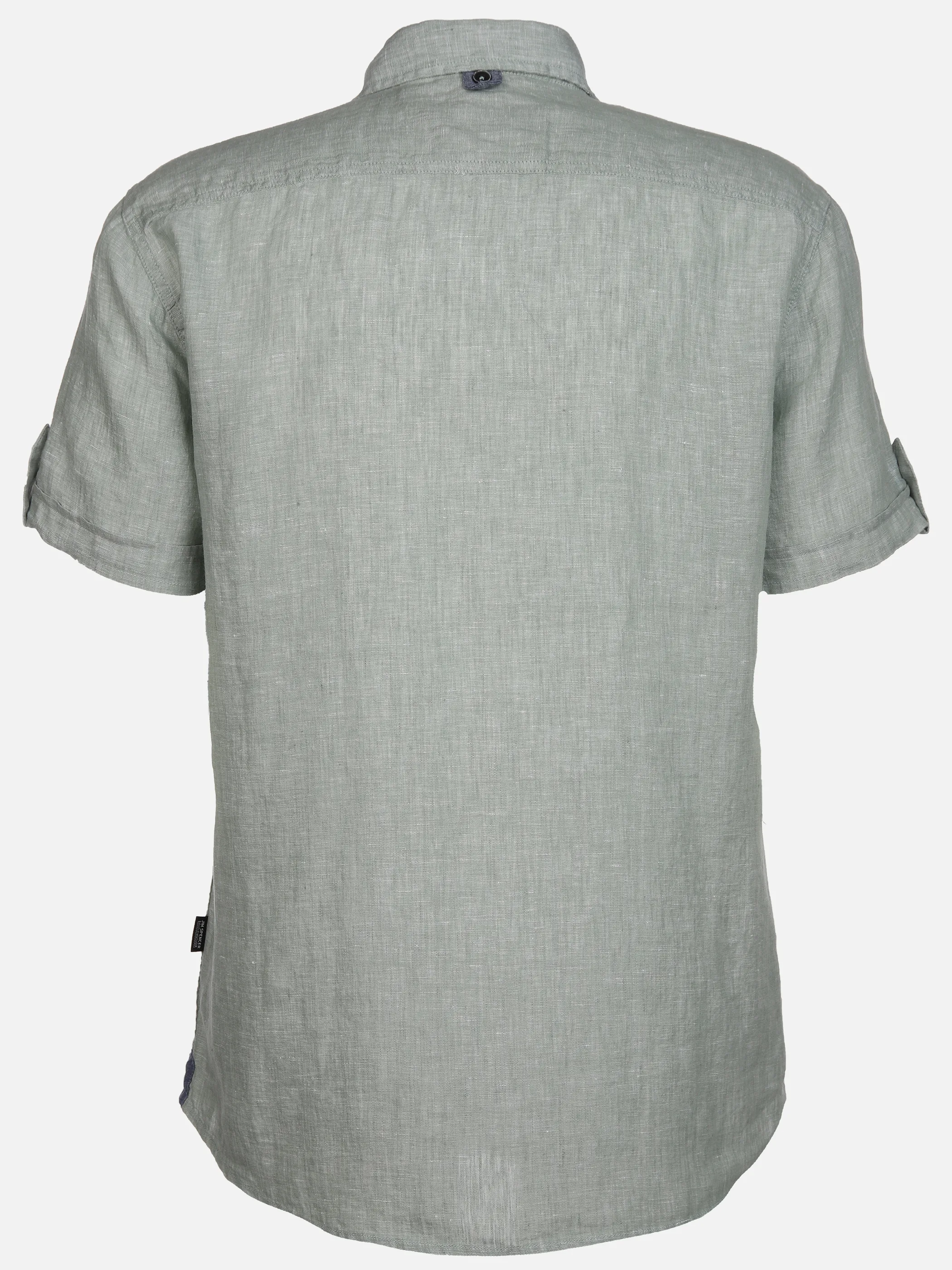 Herren Leinenhemd mit Brusttasche