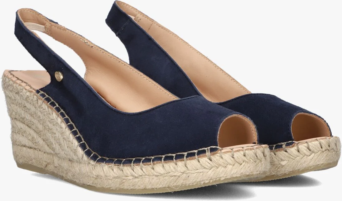 FRED DE LA BRETONIERE blauwe fred de la bretoniere espadrilles clare beau