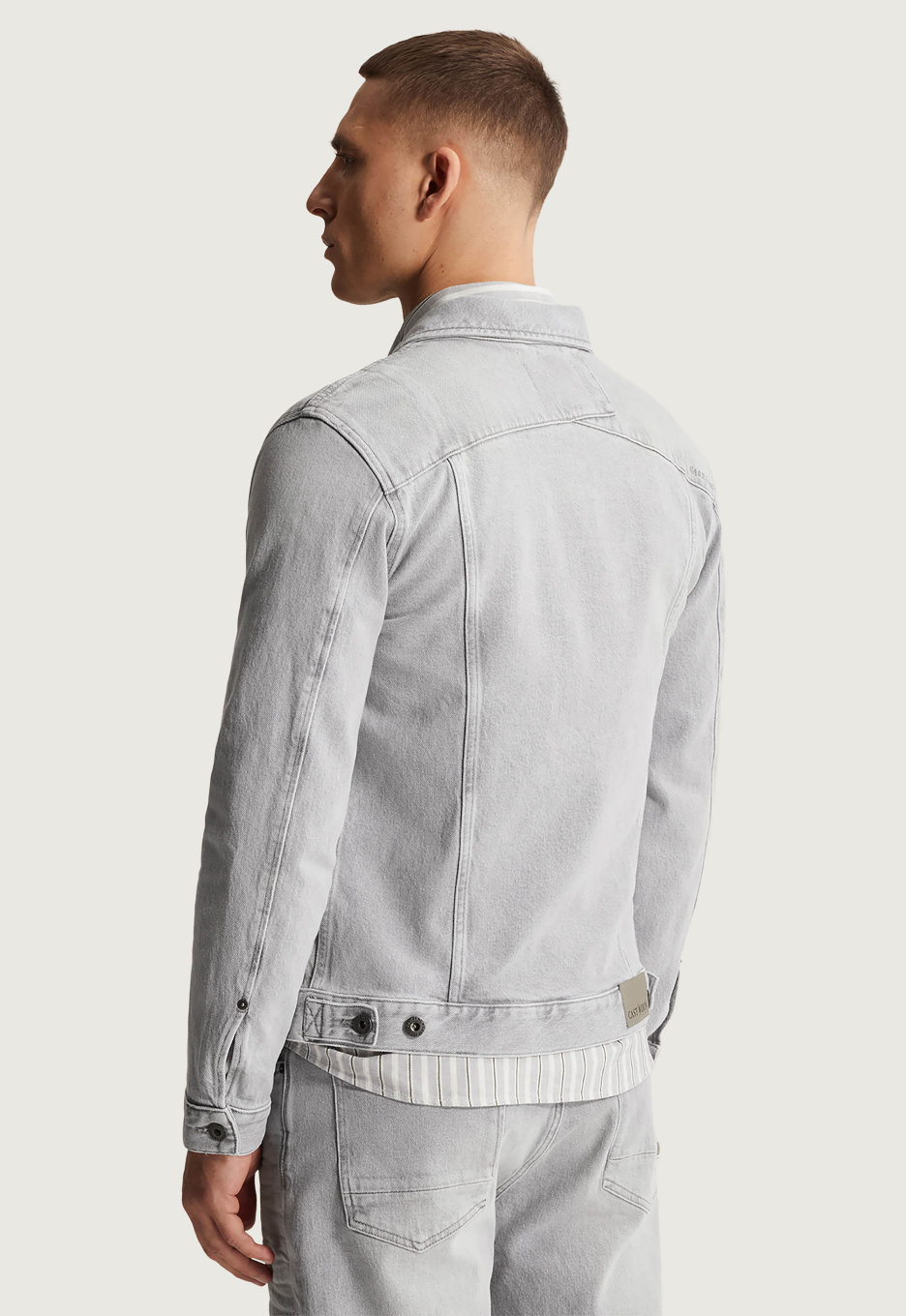 Cast Iron Washed Denim Jacket