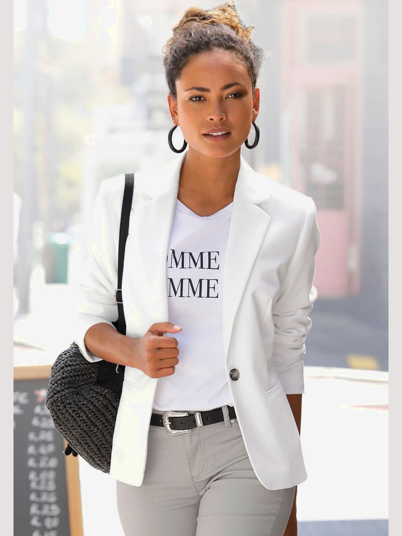 Blazer court blazer classique