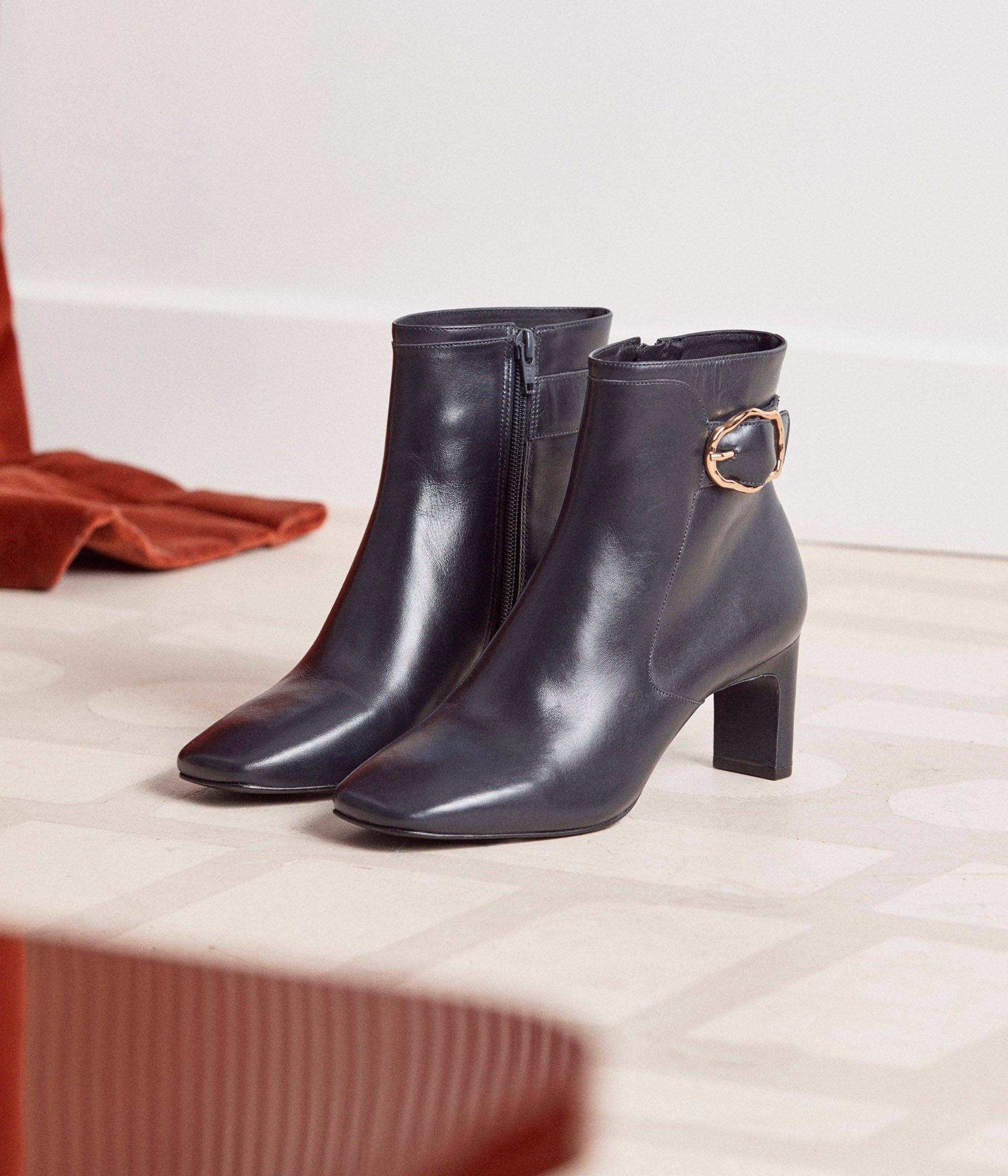 Bottines marine Côme