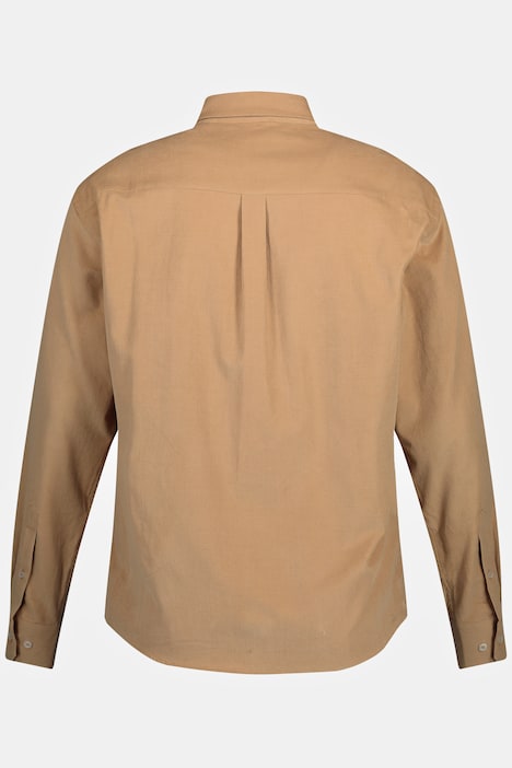 Cordhemd, Langarm, Buttondown-Kragen, Modern Fit