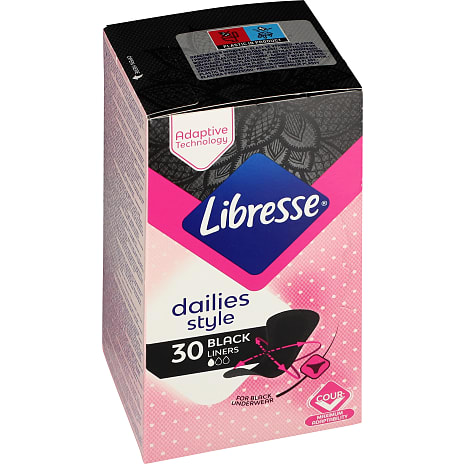 Sorte trusseindlæg