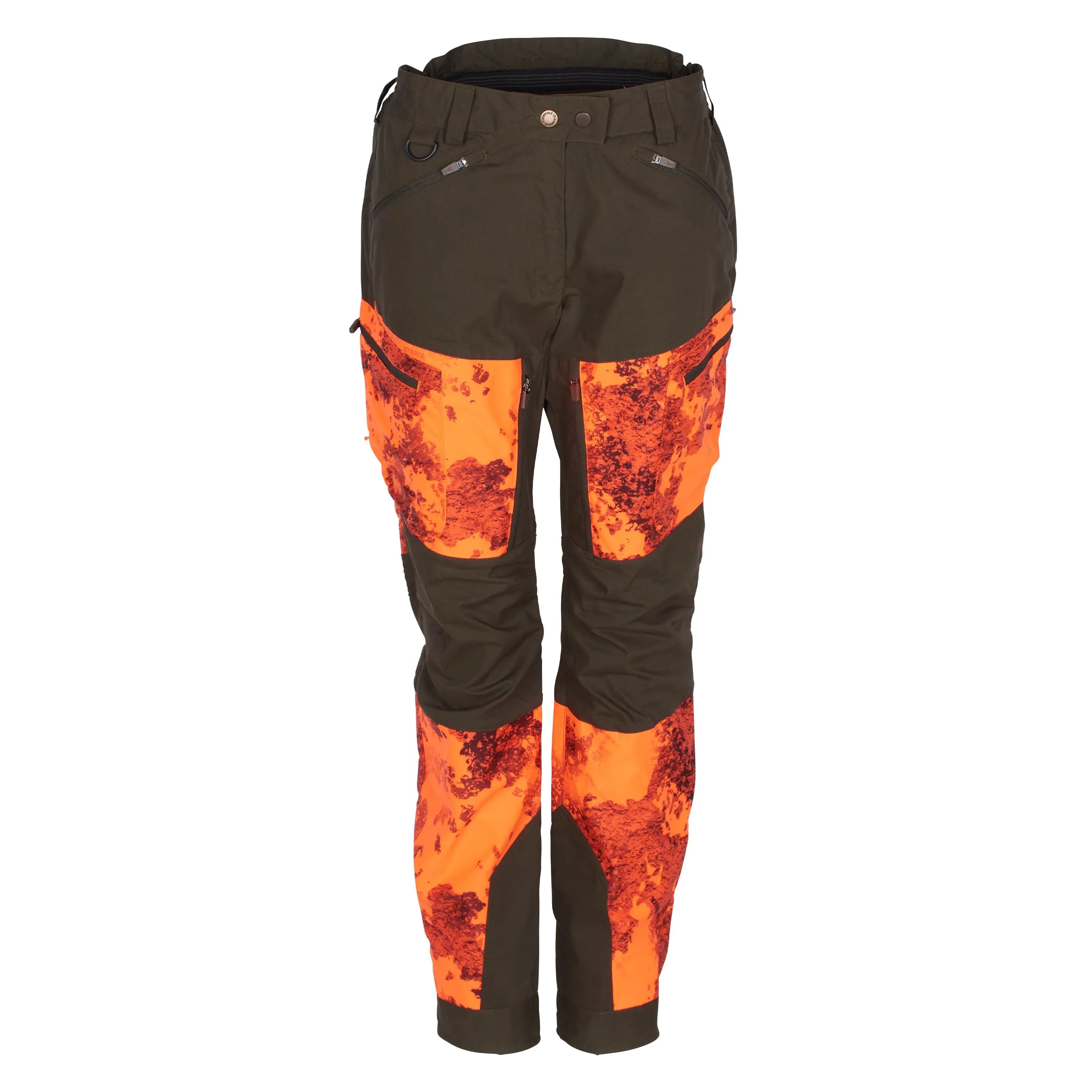 Pinewood -  Pinewood Hose Furudal Tracking Camou strata blaze grün Frauen