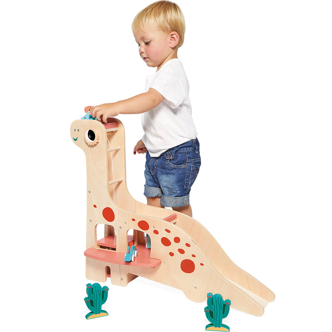 Janod garage dino - 50cm