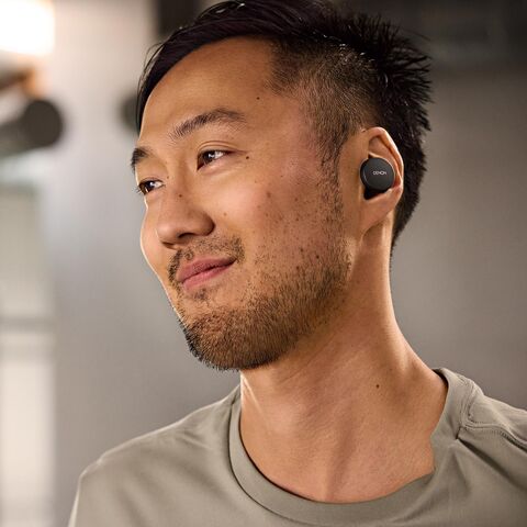 Denon PerL – je persoonlijke in-ear True Wireless-koptelefoon Zwart