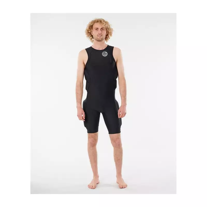 Combinaison shorty impact RIPCURL Big Wave Short John Black