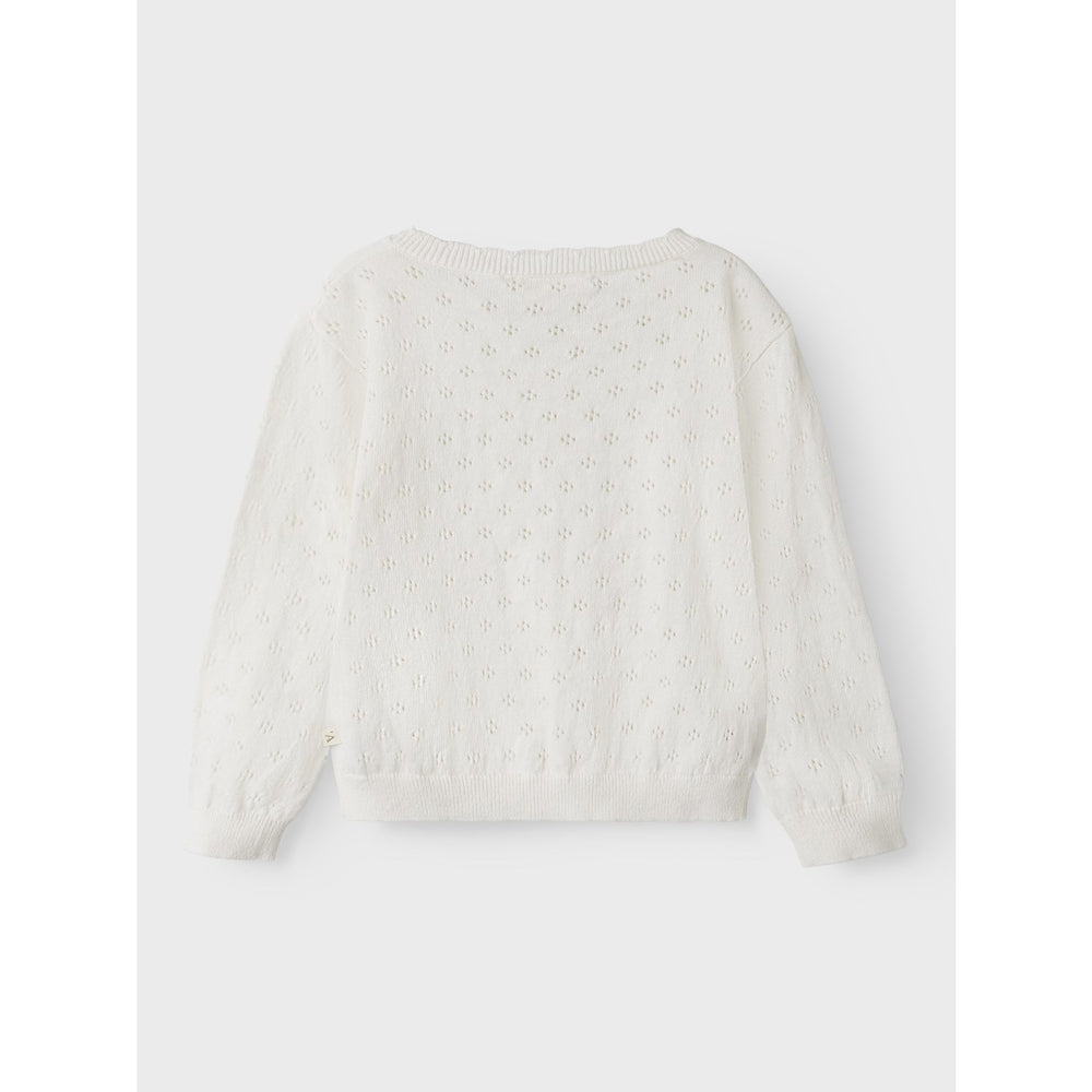 Køb Lil'Atelier Coconut Milk Gliva Ivo Strik Cardigan