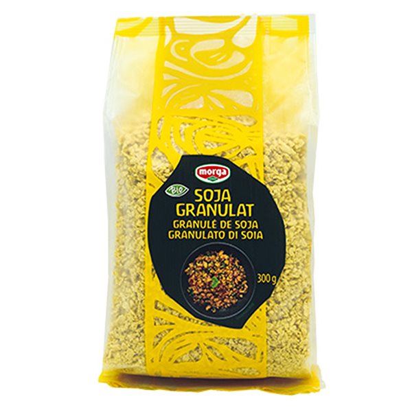 MORGA Sojagranulat Fleischersatz<br>300 g, Beutel, Bio