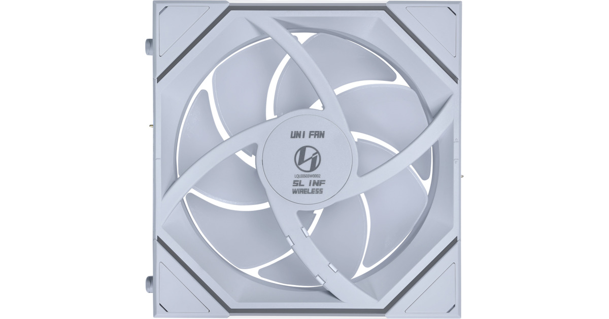 Lian LiUNI FAN SL-INFINITY 120 Wireless RGB case fans  (Wit, 3 stuks, 120 x 122 x 25 mm, PWM)