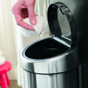 Brabantia Touch Bin Prullenbak - 3 l - Matt Steel