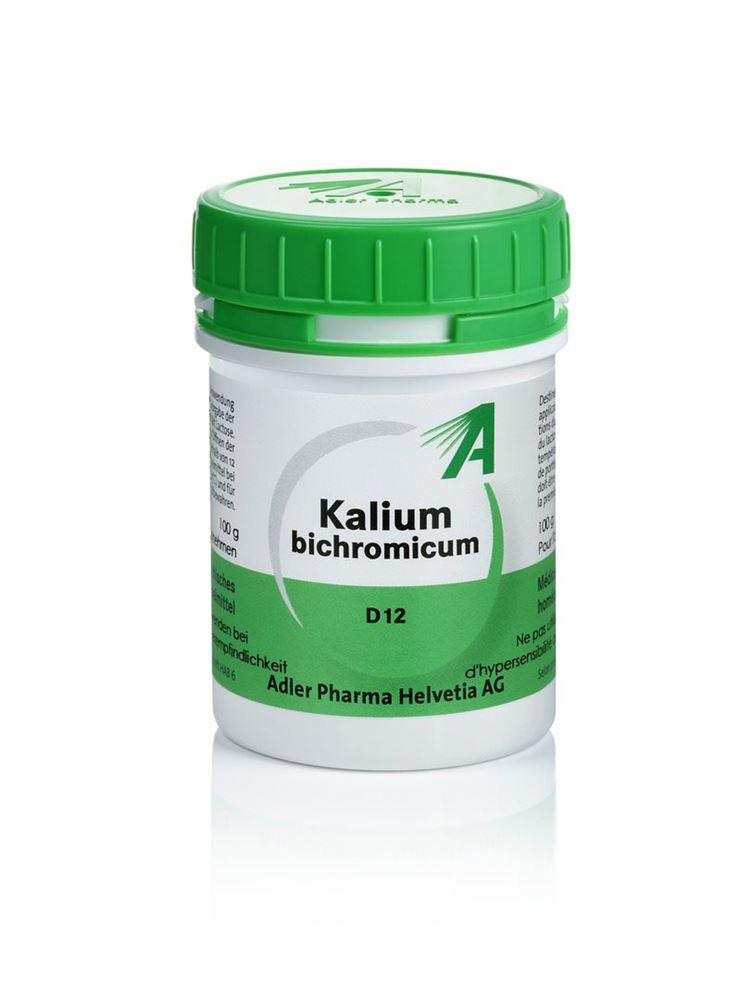 ADLER Nr27 Kalium bichromicum Tabl 12 D 100 g