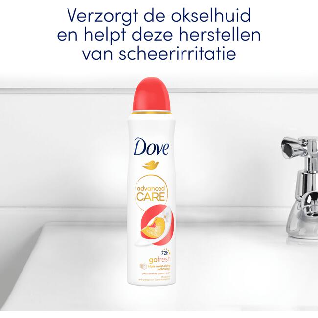 Dove Anti-transpirant Spray Peach 150ML