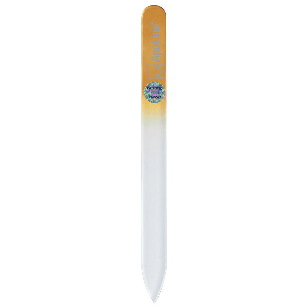 ApoLine® Glasnagelfeile, einzel, orange, 14cm