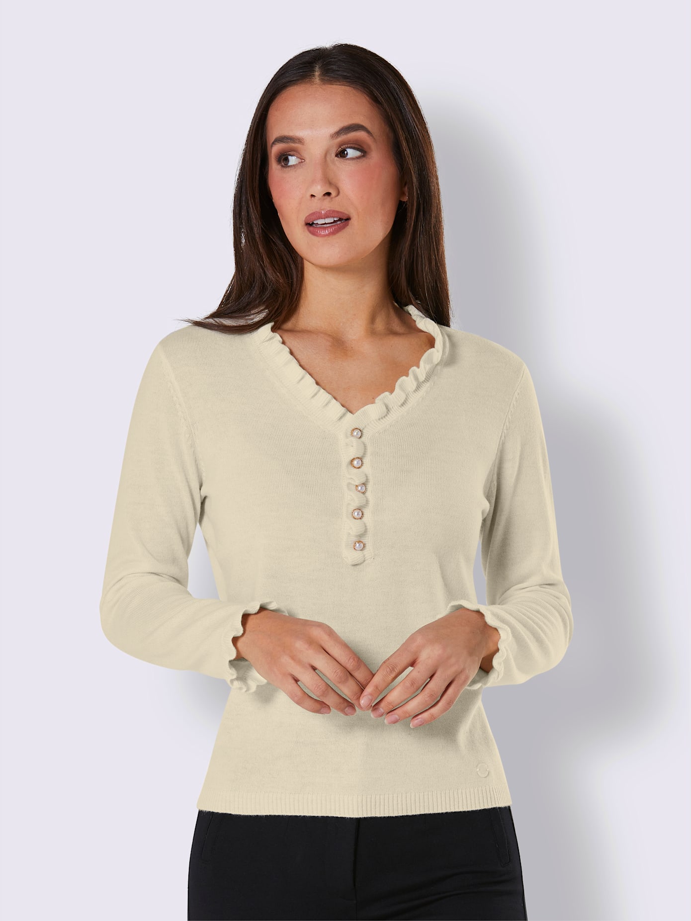 Pull en cachemire et mérinos produit 100% naturel