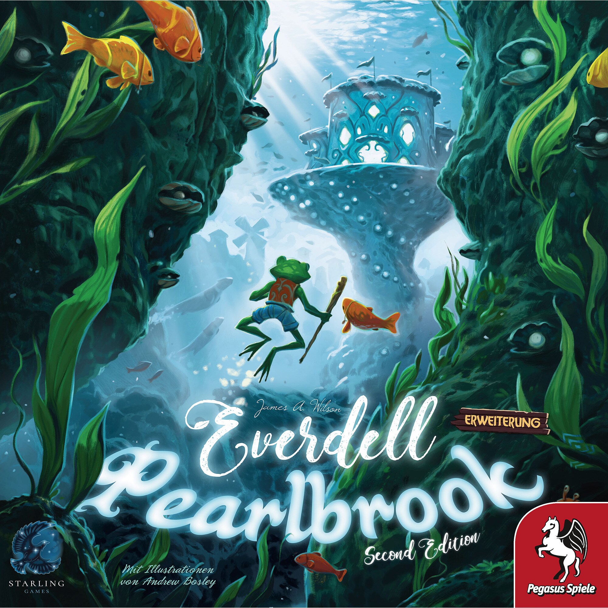 Pegasus Brettspiel Everdell: Pearlbrook 2. Edition