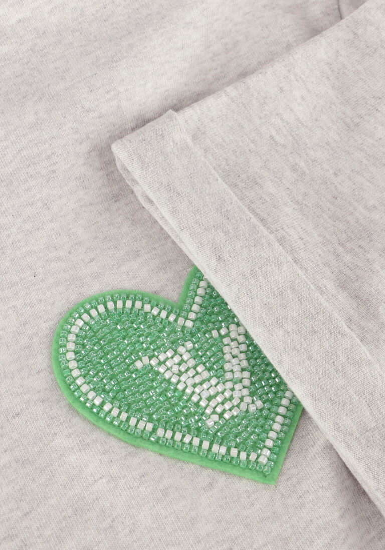 JOSH V grijze josh v t-shirt roxy beaded