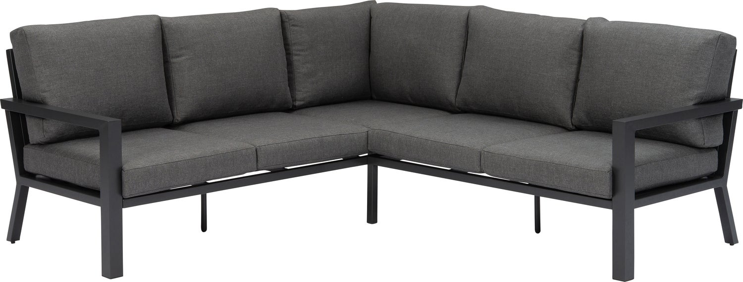 Intratuin 4-zits loungebank Cindy antraciet
