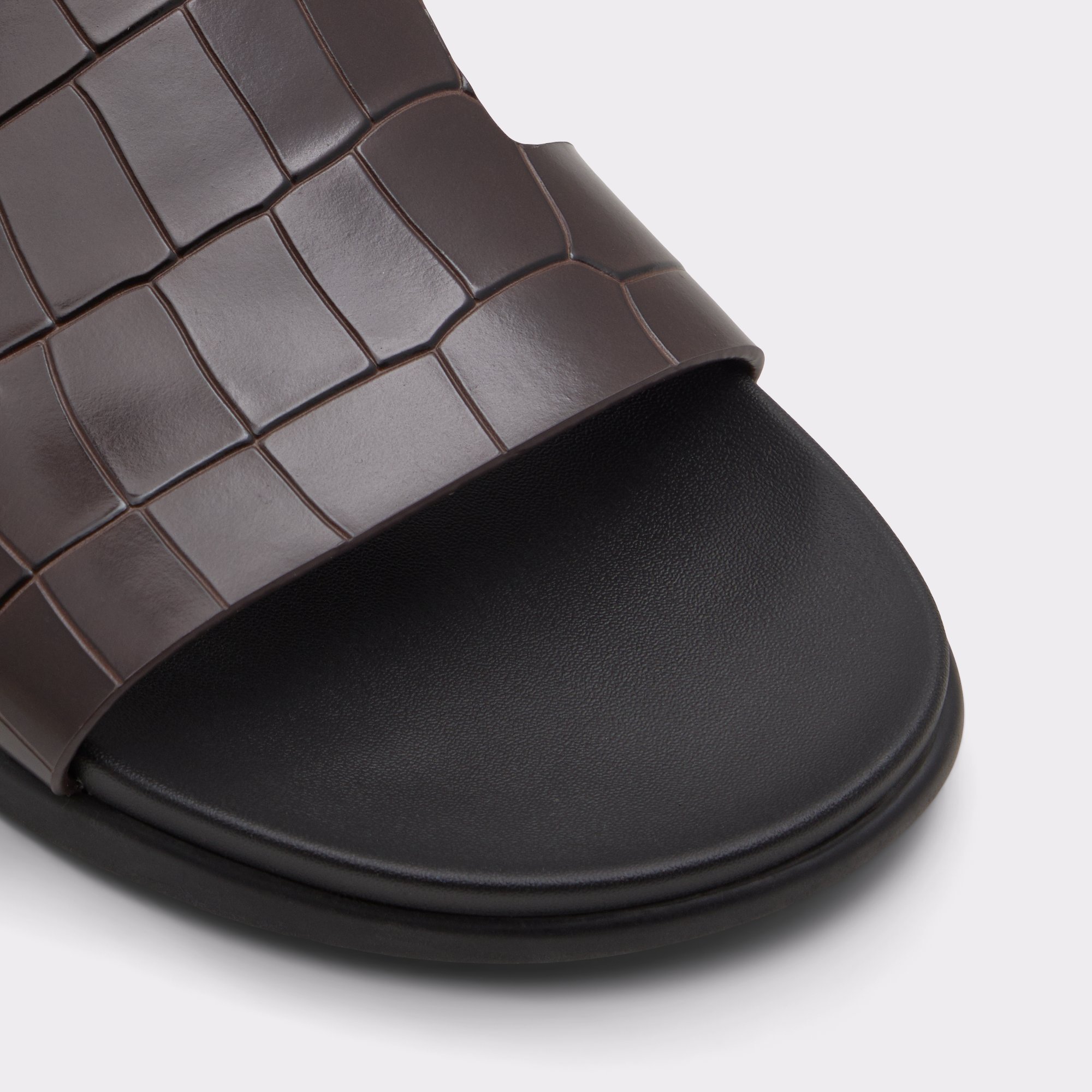 Mondi Dark Brown Men Sandals & Slides