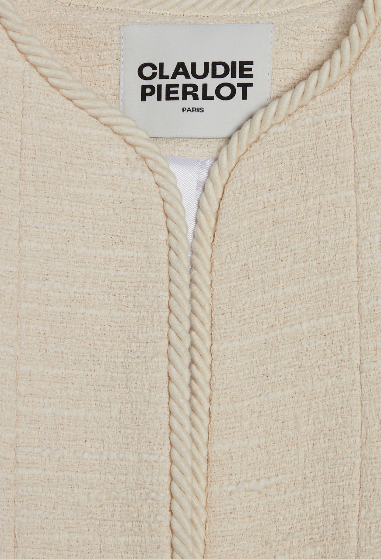 Veste courte tweed