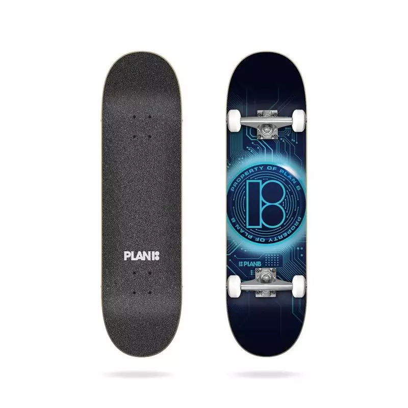 Skate PLAN B Blue Crypto 7.87