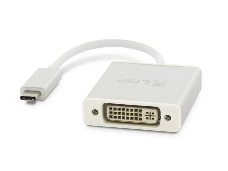 LMP Adapter USB-C - DVI-D Silber USB-C Video-Adapter