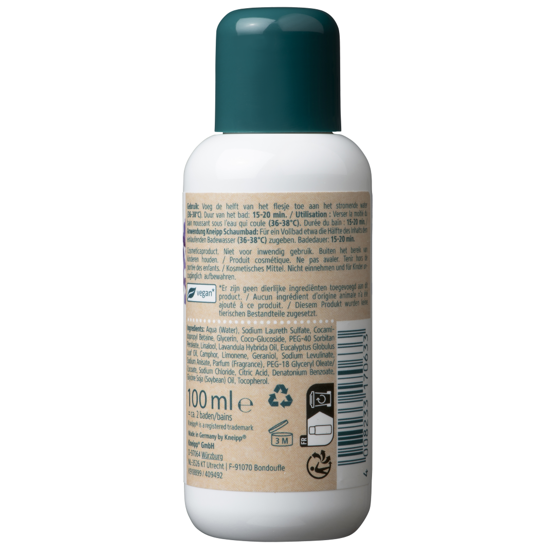 Kneipp Badschuim Relaxing (100 ml)