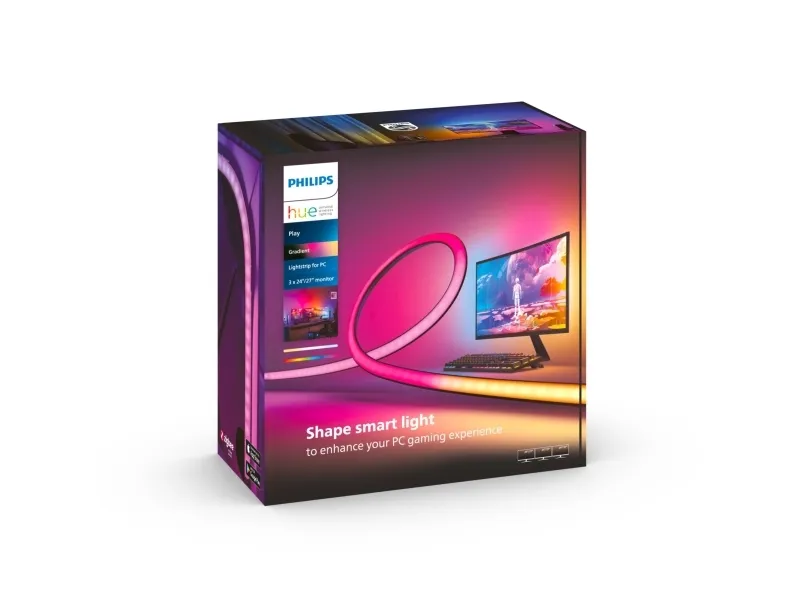 Philips Hue Play Gradient PC Lightstrip 3x 24/27”