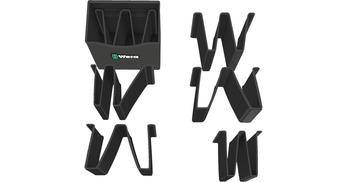Wera2go 2 tas  (Zwart)